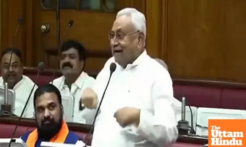 Nitish Kumar slams RJDs green T-shirt protest, calls It ‘bogus