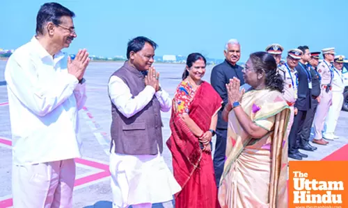 President Droupadi Murmu receives a warm send-off from Odisha Governor and CM