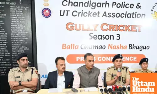 600 teams to play ‘Gully Cricket’ in Chandigarh to curb drug addiction