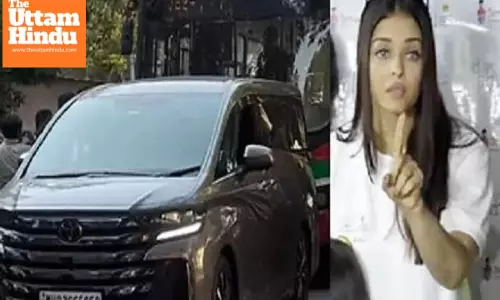 Aishwarya Rai’s ₹1.3 Crore Ride Gets Rear-Ended by a Bus – Crowd Gathers at Spot