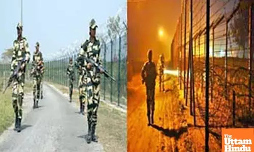 Crimes along India-B’desh border in Tripura have declined: Residents tell top BSF officials