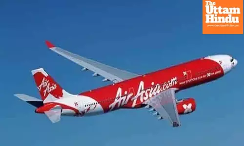 Seconds From Tragedy! AirAsia Flight Returns as Engine Catches Fire Mid-Air