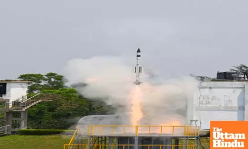 India successfully flight-tests indigenously-developed vertically-launched Surface-to-Air Missile