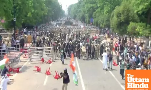 Violence Erupts in Odisha: Congress Leaders Beaten by Police Amid Stone Pelting Chaos