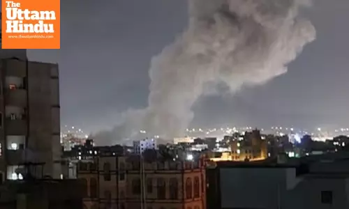 Multiple US airstrikes hit Yemens Houthi-held capital Sanaa