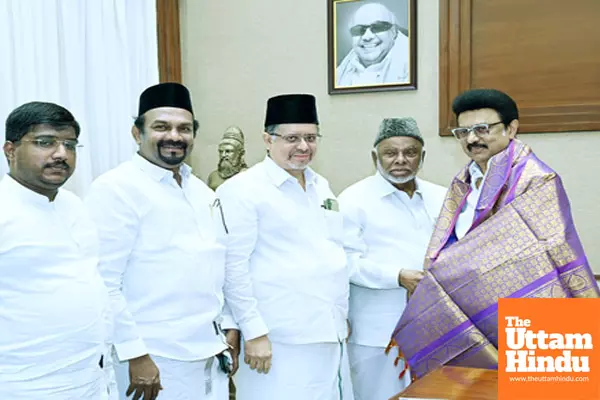 IUML Leaders Meet Tamil Nadu CM