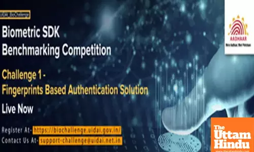 UIDAI and IIIT-H Launch Biometric Challenge with Rs 7.7 Lakh Prize Money