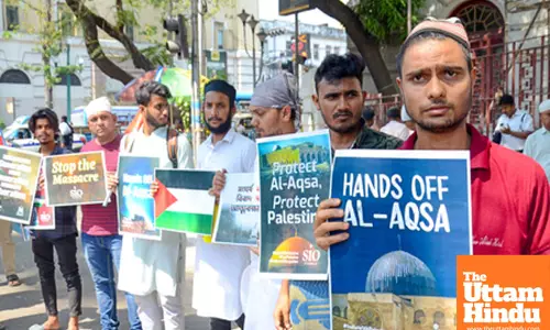Protest Against Israels Aggression on Gaza