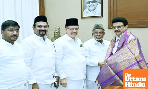 IUML Leaders Meet Tamil Nadu CM