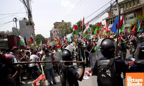 Curfew imposed in Nepal as two die, 45 injured during pro-monarchy protests