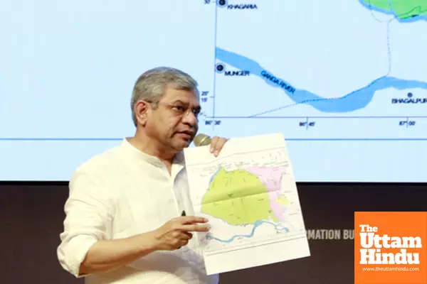 Union Minister Ashwini Vaishnaw addresses a press conference