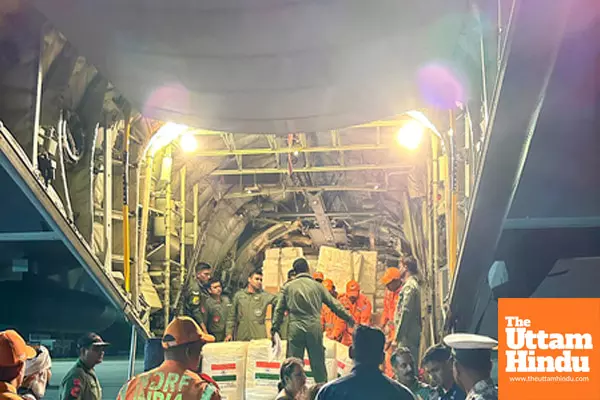 India Sends Relief to Myanmar India Sends Relief to Myanmar