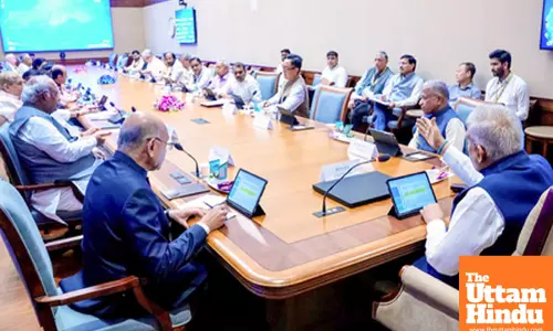 Vice President Jagdeep Dhankhar presides over the Business Advisory Committee meeting