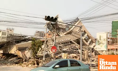 7.9-magnitude quake strikes Myanmar: CENC