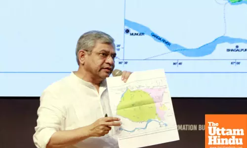 Union Minister Ashwini Vaishnaw addresses a press conference