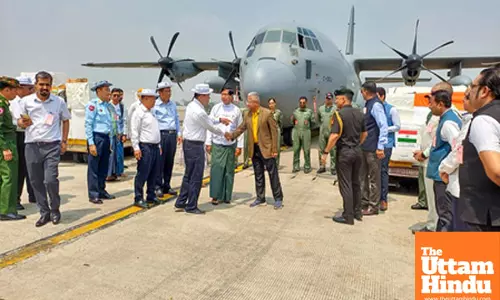 Indias Relief Aid to Myanmar