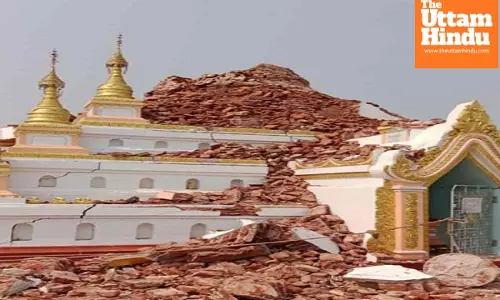 694 people feared killed in quake, says Myanmar military leader as rescue operations continue