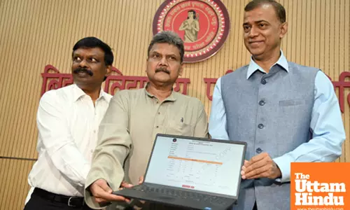 Bihar Education Minister Sunil Kumar announces the Class 10 results