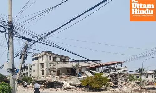 5.1 aftershock strikes near Myanmars Naypyitaw following major quakes