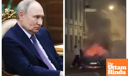 WATCH VIDEO: Putins Luxury Limousine Explodes in Moscow, Investigation Underway
