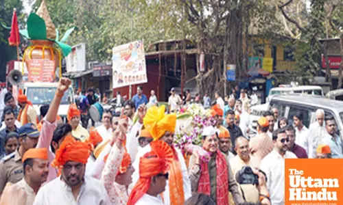 Union Minister Piyush Goyal celebrates Gudi Padwa