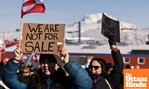 Protests erupt in Denmark over US V-P Vances visit to Greenland