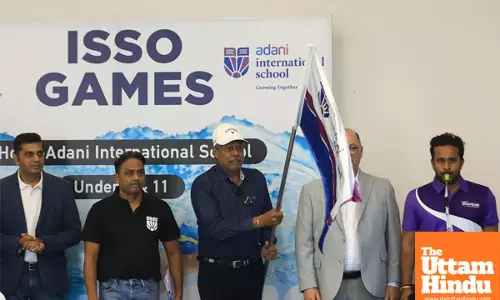 Kapil Dev inaugurates ISSO swimming regional at Adani International School