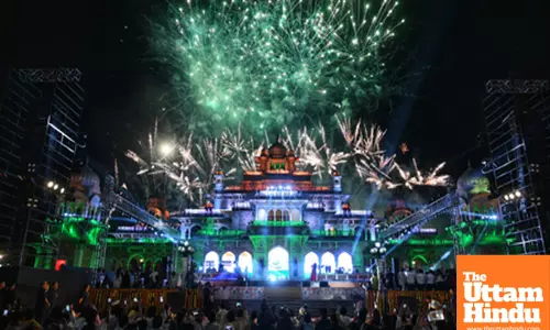 Title : Jaipur: Rajasthan Day celebrations at Albert Hall