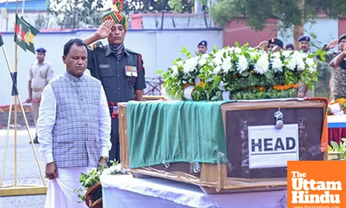 Odisha CM Pays Tribute to Martyred Havildar Rajkishore Munda