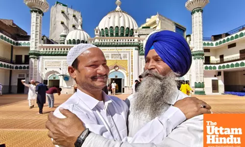 Muslim devotees celebrate Eid-al-Fitr