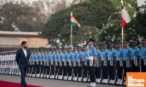 Chilean President arrives in India for 5-day visit, to hold talks with PM Modi