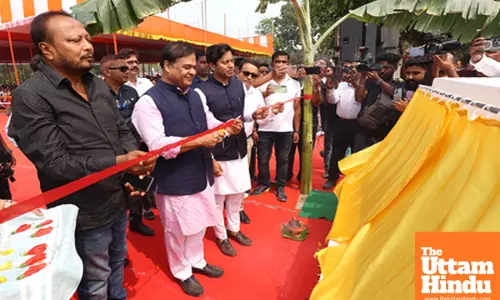 Assam CM lays foundation stone for Co-District Commissioners building