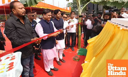 Assam CM lays foundation stone for Co-District Commissioners building