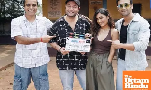 Pulkit Samrat performs a puja as he begins filming for ‘Rahu Ketu’