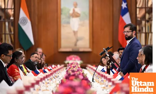 President Murmu Hosts Chilean President at Rashtrapati Bhavan