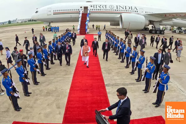 PM Modi Arrives in Thailand