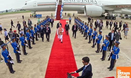PM Modi Arrives in Thailand