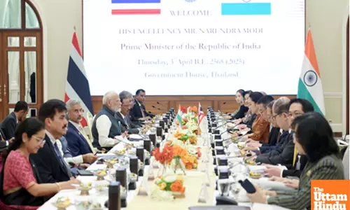 PM Modi and Thailand’s PM hold delegation-level talk