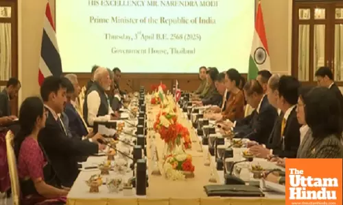PM Modi meets Thai counterpart as India and Thailand set to elevate ties to Strategic Partnership