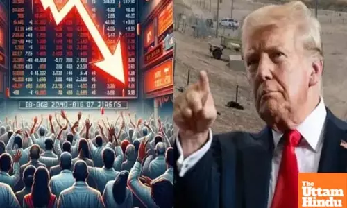 Trump Tariff Shock: Sensex, Nifty Tumble Following US Market Slump