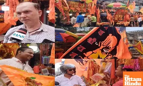 West Bengal: Preparations for Ram Navami in full swing in Howrah