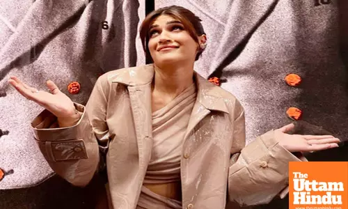 Kriti Sanon shows us how she March-ed into April