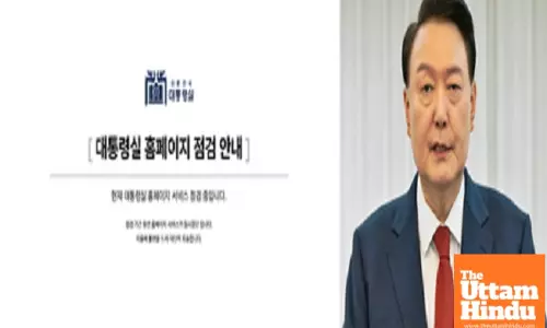 South Korean presidential office website closed after Yoons ouster