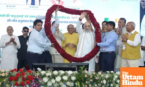 IFFCO Celebrates 50 Years: HM Amit Shah Hails It as the Backbone of Indias Agricultural Revolution