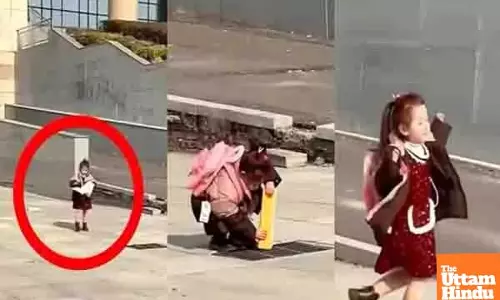 Catch the Heartwarming Moment a Little Girl Shares Upon Returning Home from School – Guaranteed to Bring a Smile!