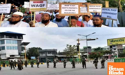 Curfew imposed in Manipur’s Lilong after BJP leader’s house torched over support to Waqf Act