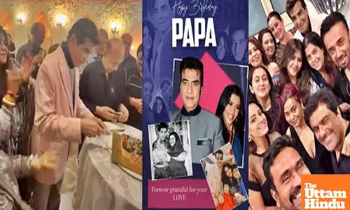 Ektaa wishes her strength Jeetendra a super year as he turns 83