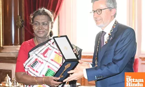 President Droupadi Murmu receives ‘City Key of Honour’ of Lisbon