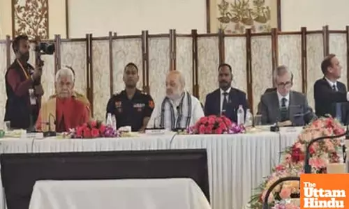 HM Amit Shah reviews developmental projects in J&K, meets CM Omar Abdullah