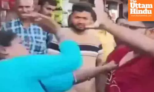 Wife Slaps Husband Publicly, Helpless Husband Stays Silent; Video Goes Viral